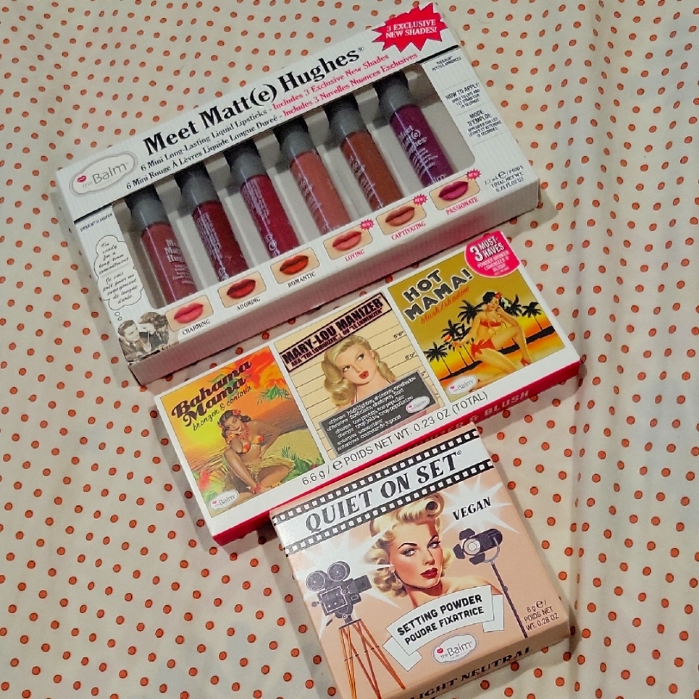 theBalm Meet Matt(e) Hughes Liquid Lipstick Set